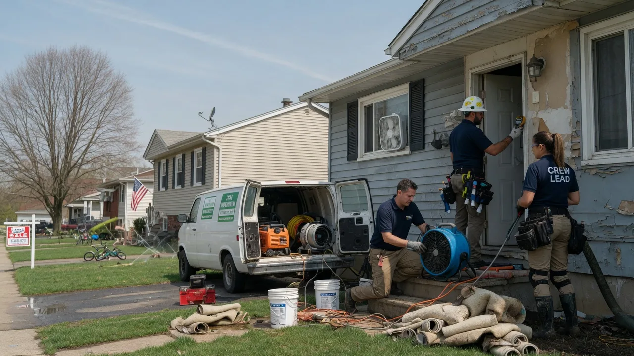 Flood Cleanup in Livonia, MI near me
