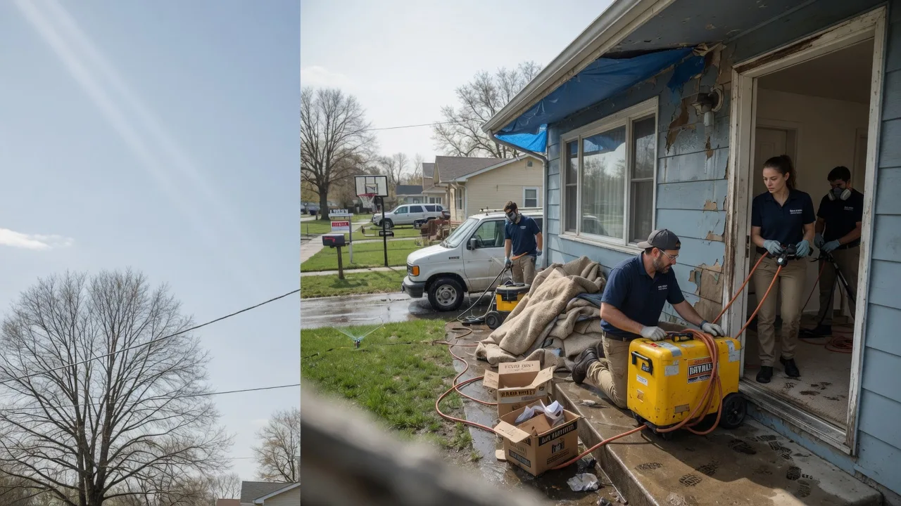 Basement Flood Cleanup in Livonia, MI near me